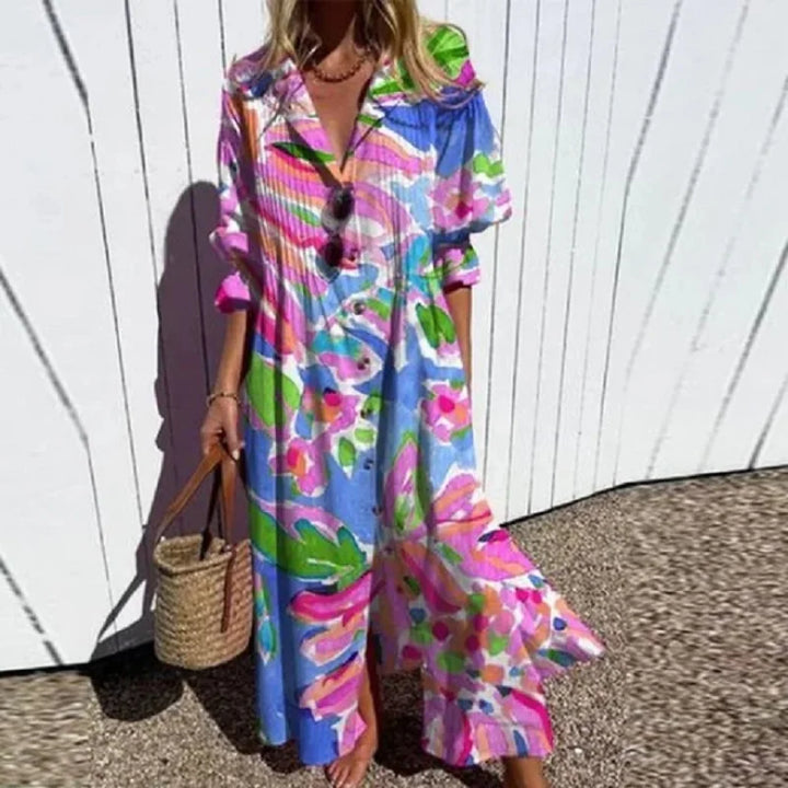 Charlotte - Graceful Floral Dress