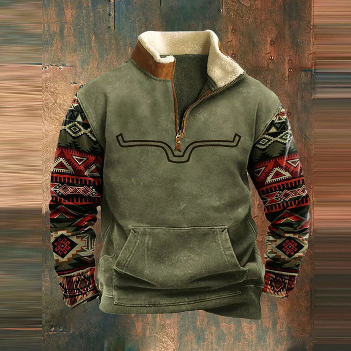 Gisbert – Half-Zip Sweater with Modern Edge