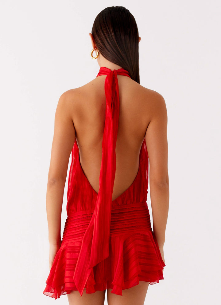 Vanessa – Light-Sculpt Halter Dress