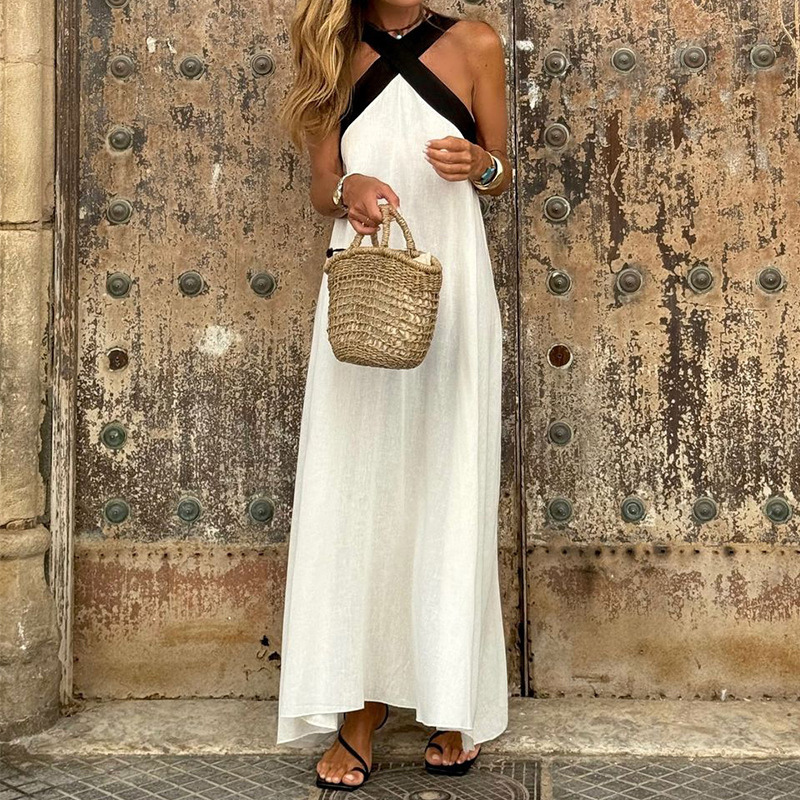 Delphine – Off-Shoulder Crossover Dress