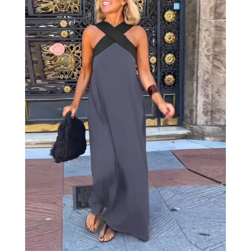 Delphine – Off-Shoulder Crossover Dress