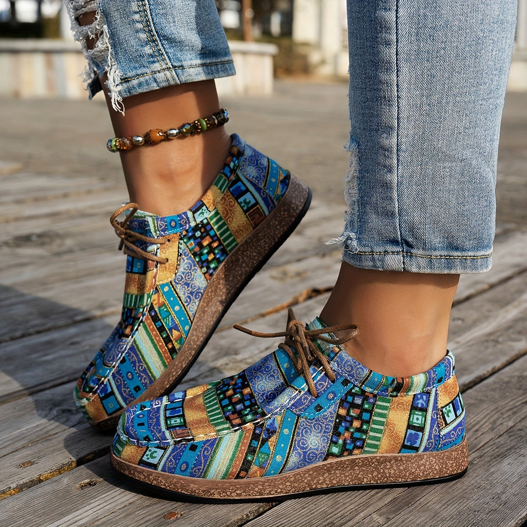 Charlotte – Retro Color Sneakers