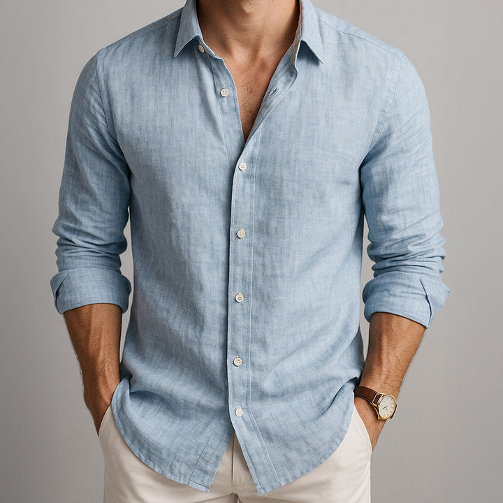 Grayson – Refined Long-Sleeve Polo