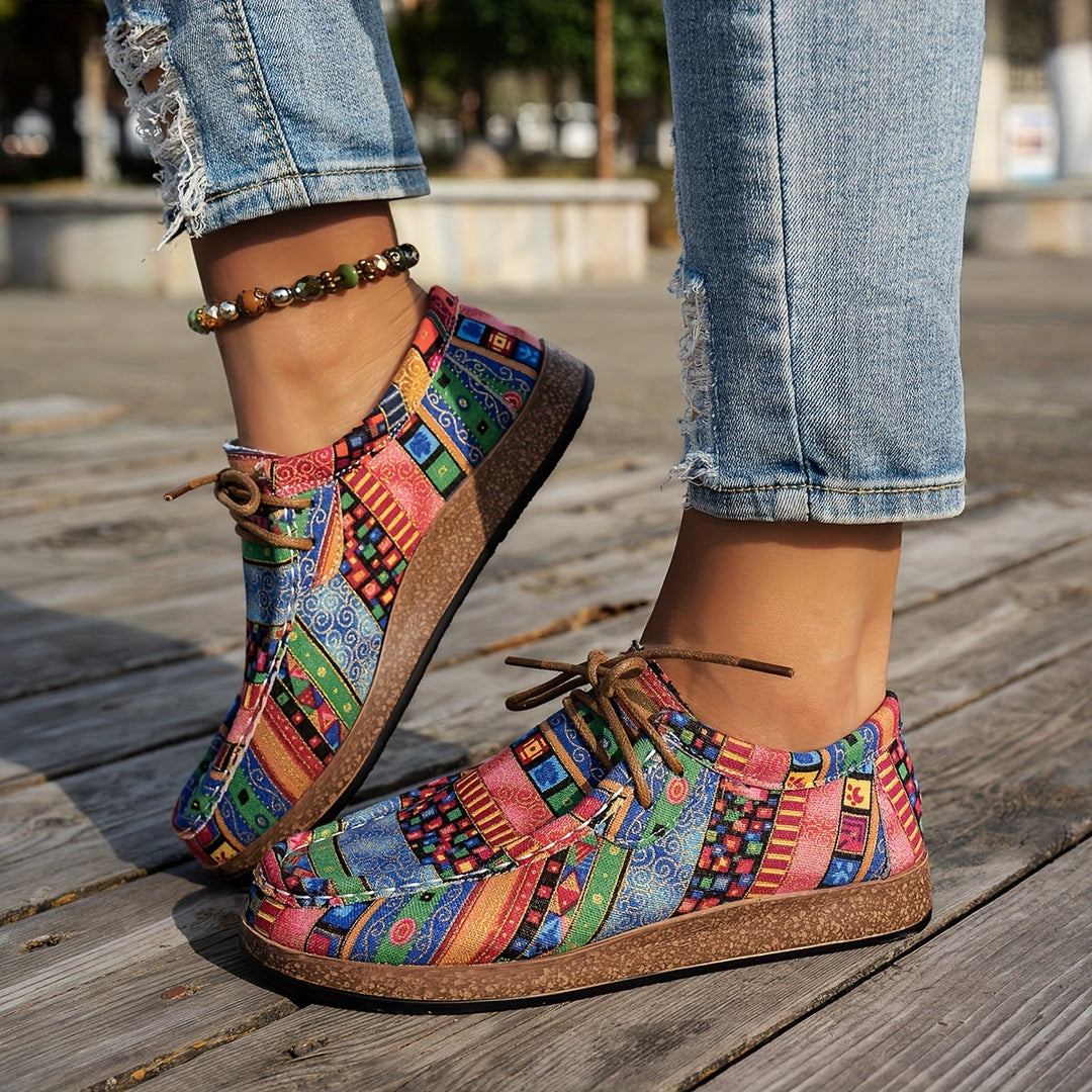 Charlotte – Retro Color Sneakers