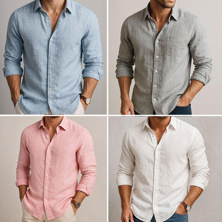 Grayson – Refined Long-Sleeve Polo