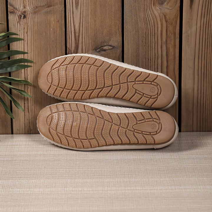 Chantal – Petal-Cut Slip-On Flats