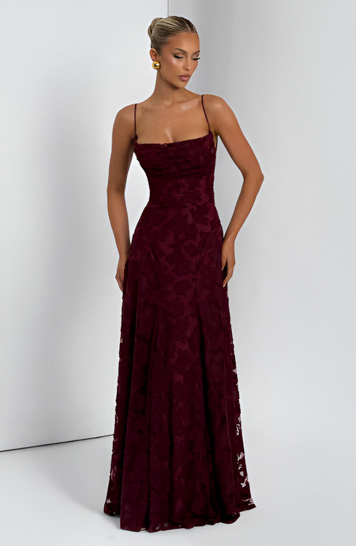 Amélie – Lace Corset Maxi Dress