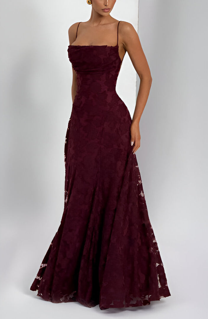 Amélie – Lace Corset Maxi Dress