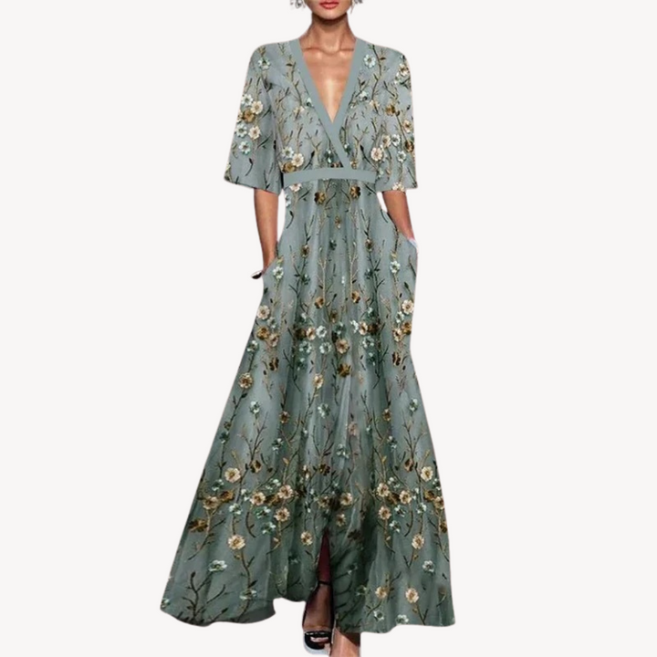 Niamh – The Floral Maxi Dress