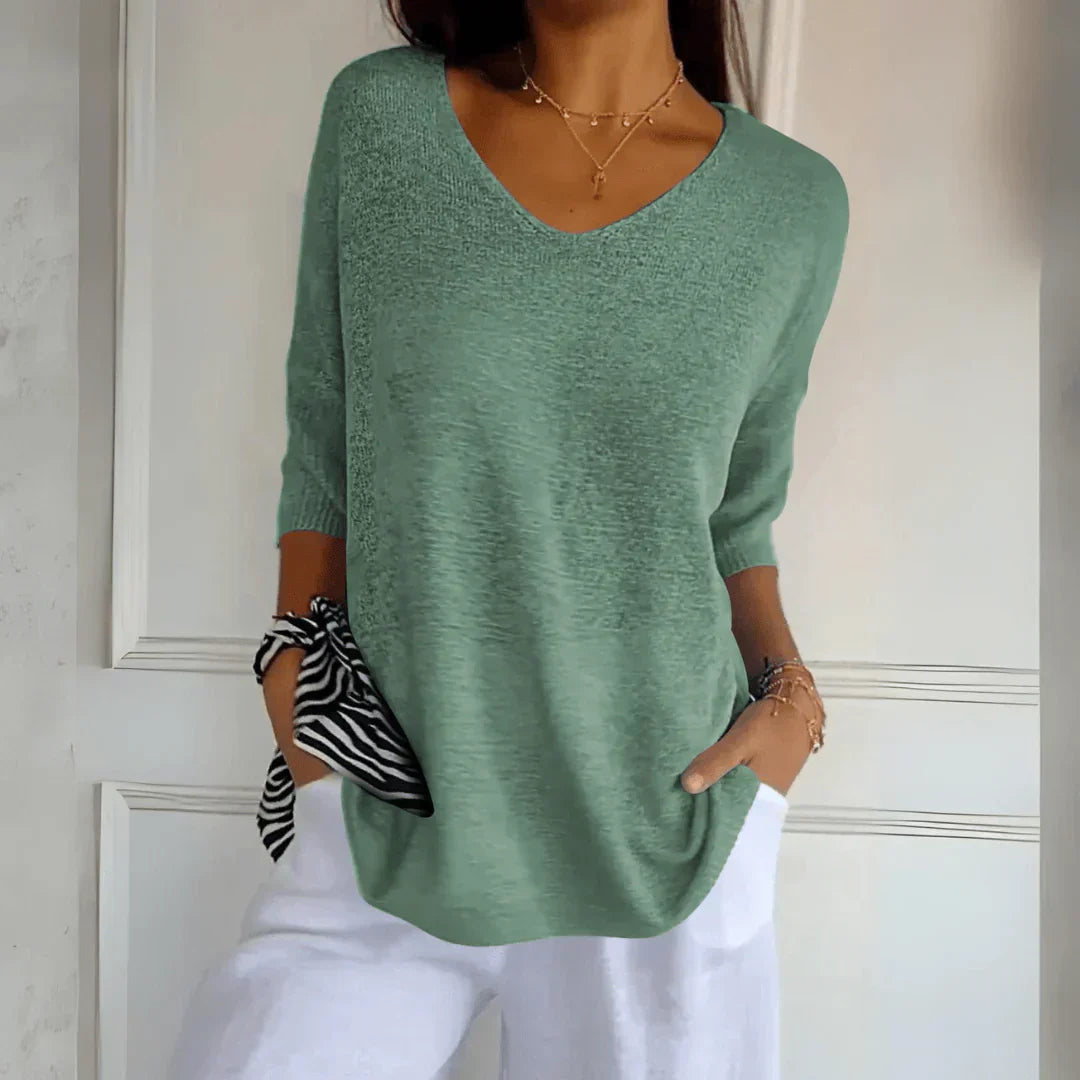 Ella – Classic Soft-Knit Sweater
