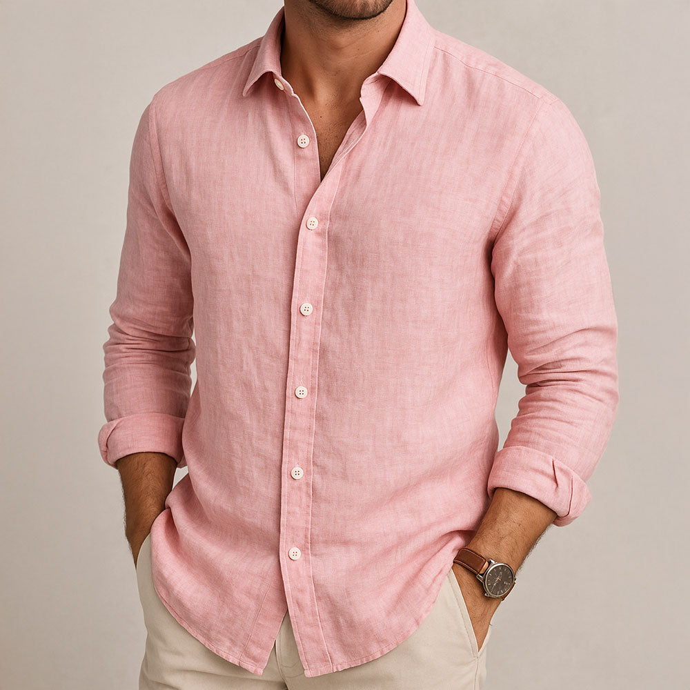 Grayson – Refined Long-Sleeve Polo